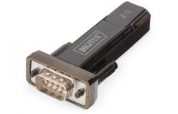 ASSMANN Converter USB 2.0 D-Sub 9 Male Fekete