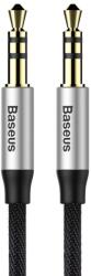 Baseus Jack-jack (3.5mm) audio kábel, szövettel bevont, fekete, 1M, Baseus M30