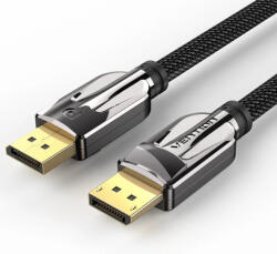 Vention Displayport/M -> Displayport/M (fekete), 1, 5m, kábel