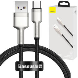Baseus Cafule USB-USB-C kábel, 66 W, 1m (fekete) (21538)