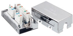 Equip-Life Equip LAN elosztó doboz - 135620 (Bekötős, Cat6, árnyékolt) (HALEQU135620)