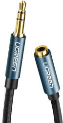 UGREEN AV118 3, 5 mm-es jack audio hosszabbító kábel 1, 5 m (kék)