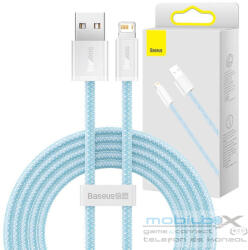 Baseus Dynamic USB-Lightning kábel, 2, 4A, 2m, kék - mobil-box