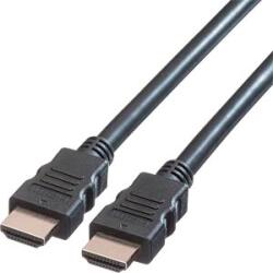 Roline HDMI M - HDMI M Adapterkábel Ethernet - 15 m, Fekete