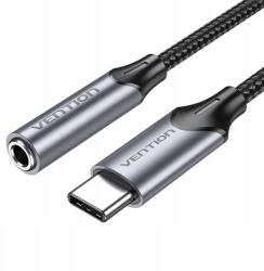 Vention Usb-c Adapter 3.5MM Mini Jack Vention 0.1M Szürke