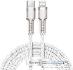 Baseus Cafule USB-C-Lightning kábel, PD, 20 W, 2 m, fehér - mobil-box