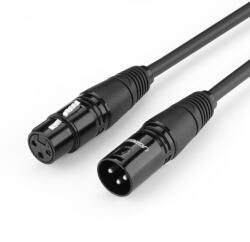 UGREEN hosszabbító audio kábel, mikrofon kábel, mikrofon XLR (női) - XLR (férfi) 3m (AV130)