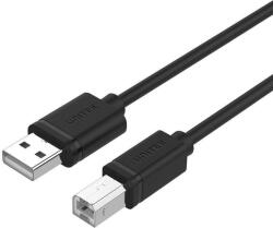 Unitek Cablu UNITEK USB-A USB-B 5m Negru (4894160026088)