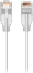 Ubiquiti UACC-Cable-Patch-EL-0.15M-W-24 UniFi javító kábel átlátszó bootolt RJ45 csatlakozóval és Etherlighting támogatással, ha UniFi Pro Max kapcsolóval páros