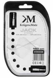 Krüger&Matz CABLU STEREO 3.5 TATA - TATA 1.5M BLISTER (KM0338)