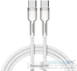 Baseus Cafule USB-C-USB-C kábel, 100 W, 2 m, fehér - mobil-box