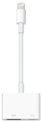 Apple tv/hdmi adapter kábel (hdmi-dv+lightning aljzat - lightning, md826zm/a utód) fehér (MW2P3ZM/A) - rufusz