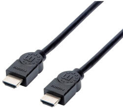 Manhattan kábel - hdmi to hdmi ( 4k@30hz, 3d, shielded, 1.5m, fekete)