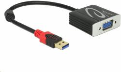 Delock Adapter USB 3.0 A-típusú csatlakozódugóval VGA csatlakozóhüvellyel (DL62738)