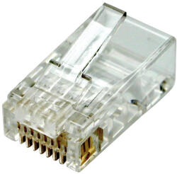 Roline RJ45 dugó UTP CAT5e, 8P8C 10 db/csomag (XRJ458P8C10)