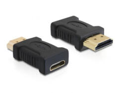 Delock DL65262 nagy sebességű HDMI - A apa -> C anya adapter