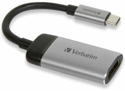 Verbatim USB-C - HDMI adapter 4K - szürke