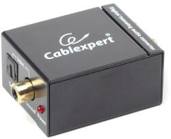 Gembird Digitális audio konverter (Optikai TosLink + S/PDIF > 2x RCA) [DSC-OPT-RCA-001]