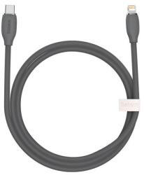 Baseus Jelly USB-C-Lightning kábel, 20W, 1, 2m (fekete)
