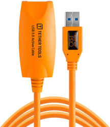 Tether Tools TetherPro USB 3.0 Active hosszabító Narancssárga (5m) (879354)
