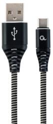 Gembird CC-USB2B-AMCM-2M-BW USB cable USB 2.0 USB A USB C Black, White