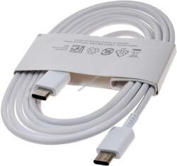 Samsung Eredeti Samsung USB-C-ről USB-C-re töltő és adatkábel EP-DW767 1, 8 m, 3A, 25W/45W, fehér