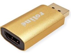 Roline Adapter DisplayPort - HDMI, M/F v1.2, 4K Gold (12.03.3158-20)