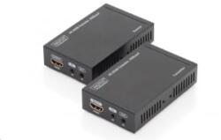 ASSMANN Extender HDMI HDBaseT -> 70m Cat. 5e, 4096x2160p 4K UHD 3D, HDCP2.2, IR (szett) (DS-55500)
