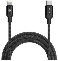 ADAM elements PeAk II C120B Lightning/USB-C adat- és töltőkábel MFi 120cm. fekete