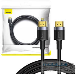 Baseus Cafule HDMI 2.0 kábel, 4K, 3D, 2m, fekete/szürke
