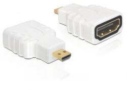 Delock DL65276 nagy sebességű mikro HDMI D apa -> HDMI A anya adapter