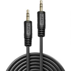 Lindy Jack Audio Csatlakozókábel [1x Jack dugó, 3, 5 mm-es - 1x Jack dugó, 3, 5 mm-es] 1.00 m Fekete