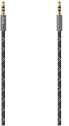 Hama Cablu audio Hama 205130, jack 3.5mm, 1.5m (Negru/Gri) (Hama 205130)