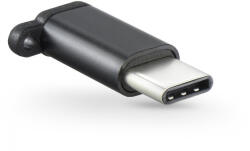 Haffner Micro USB - USB Type-C adapter - fekete