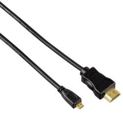 Hama HDMI 0.5m HDMI Kábel 0, 5 M HDMI A-Típus (Standard) HDMI D-Típus (Micro) Fekete
