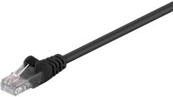 Goobay UTP kábel cat5e 3m, fekete (UTP-0008-3.0BK)