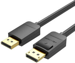 Vention Displayport (fekete), 2m, kábel - toptoner