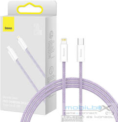 Baseus Dynamic Series USB-C-Lightning kábel, 20 W, 1 m, lila
