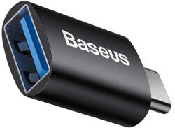 Baseus Ingenuity USB-C-USB-A OTG adapter, fekete