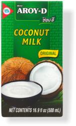 Aroy-D Brand Aroy-D Kókusztej UHT, 500ml (8851613101385 6035 14018 6078   14/12/2025 (120db))