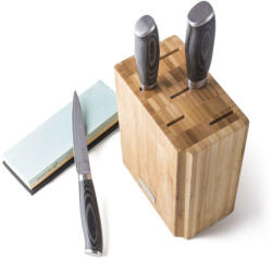 G21 Gourmet Damascus Késszett - 3 db - Bambusz Blokkkal (G-DMSSET3)