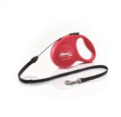 flexi Fun 5m zsinóros automata póráz S 12kg-ig piros - premiumeledel