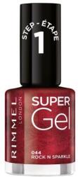 Rimmel Super Gel STEP1 géllakk 12 ml árnyék 044 Rock N Sparkle