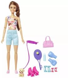 Mattel Barbie Feltöltődés Barna Hajú Fitness Barbie Baba (HKT91)