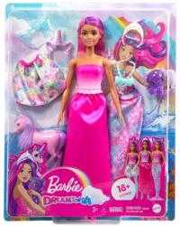 Mattel Barbie® Fairytale: Átváltozó sellő baba 2023 kiegészítőkkel - Mattel