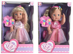 Jenny - Pisilős Hajas Baba Unikornisos Ruhában Kétféle Változatban 30cm