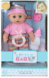 Baby Toys - Baba Rózsaszín Pólóban Kiegészítőkkel 30cm-S