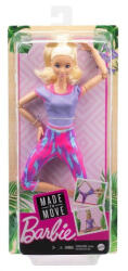 Mattel hajlékony jógababa rózsaszín ruhában (FTG80_GXF04)