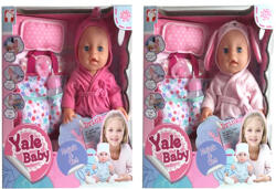 Jenny - Pisilő Baba Köntösben, Kiegészítőkkel 2 Változatban 35cm