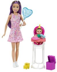 Mattel Barbie Bébiszitter Szülinapi Zsúr (GRP40)